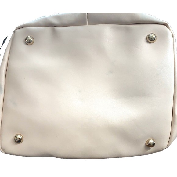 Avon Signature Collection Brown/Beige Large Shoulder Bag Purse Zip Boho Preppy - Picture 5 of 6